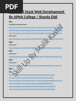 Delta Full Stack Development Course | PDF | Internet | Web Software