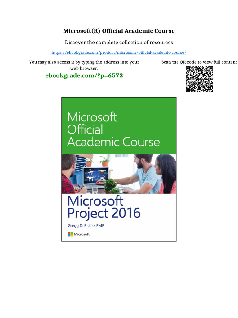 Microsoft (R) Official Academic Course Download Full Chapters | PDF ...