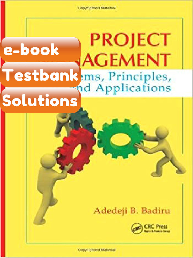 Testbank - Project Management Systems Principles and Applications 1st ...
