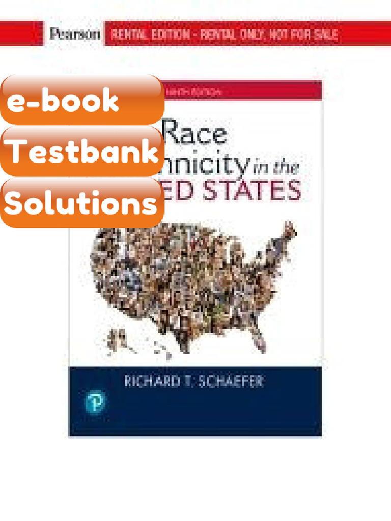 Ebook & Testbank Racial and Ethnic Groups in The United States 9th ...