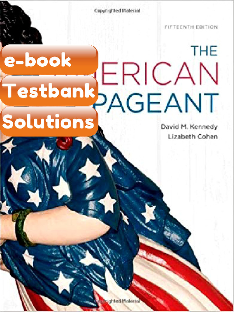 Testbank - The American Pageant 15th Edition by David M Kennedy | PDF ...