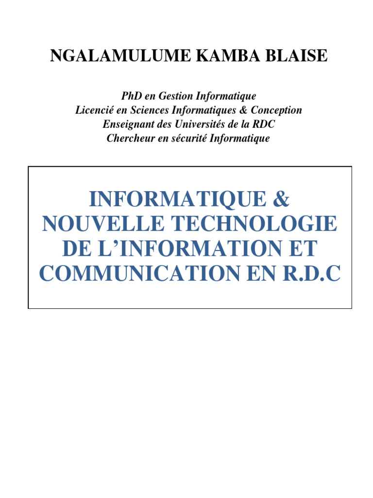 Informatique de Gestion | PDF | Application | Informatique