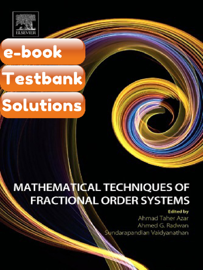 Mathematical Techniques of Fractional Order Systems Azar at Et Al Eds ...