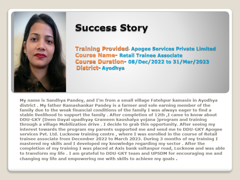 Success Story1 | PDF