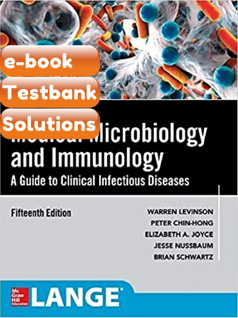 eBook & Testbank Review of Medical Microbiology and Immunology 15th ...