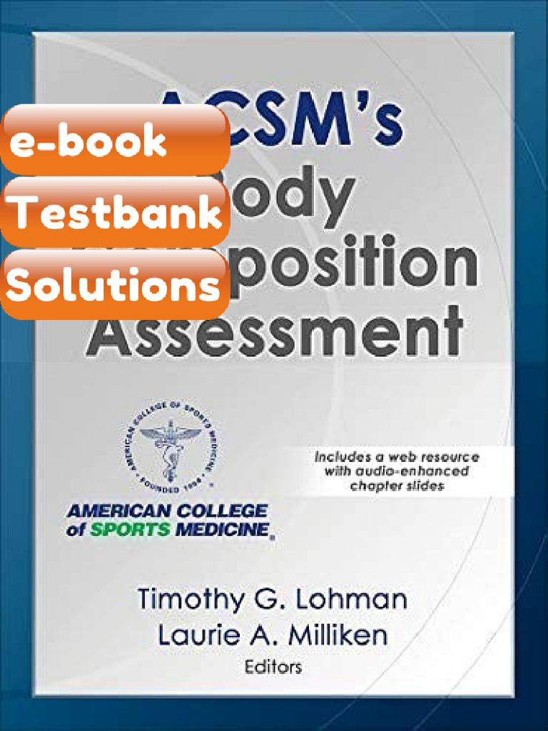 Ebook & Testbank ACSMs Body Composition Assessment First Edition | PDF ...