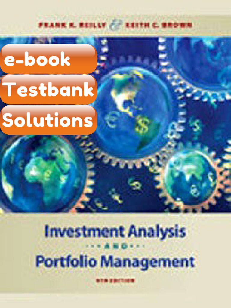 Testbank - Investment Analysis and Portfolio Management 9E Reilly | PDF ...