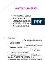 Antikolinergik, Pelumpuh Otot, Obat Ganglion