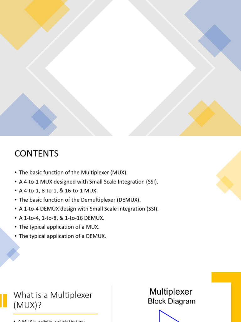 AEEE Mux - Demux | PDF