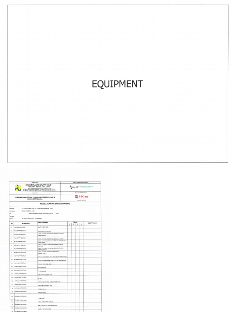 Equipment | PDF
