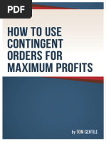 COLFinancial New Order Types Explained | PDF | Option (Finance) | Stocks