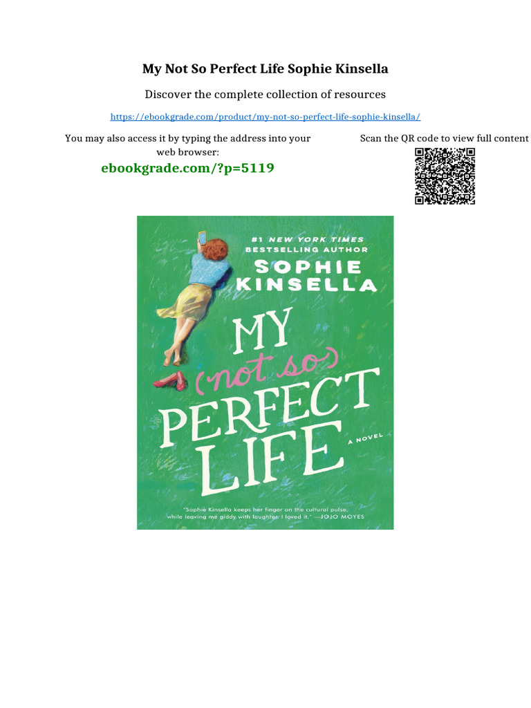 My Not So Perfect Life Sophie Kinsella All Chapters Available | PDF ...