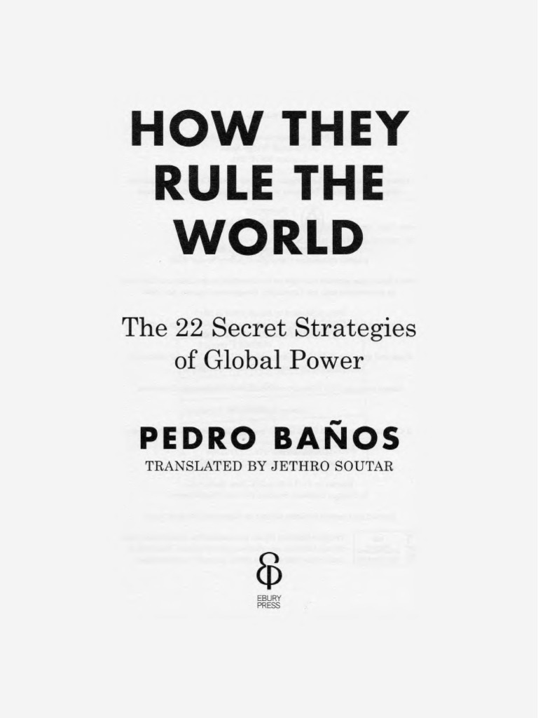 How They Rule The World The 22 - Pedro Banos | PDF