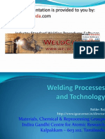 Welding Process and Technology