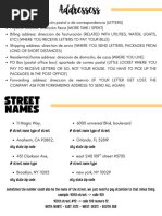 Cayman Islands Address Format Guide | PDF | Written Communication ...