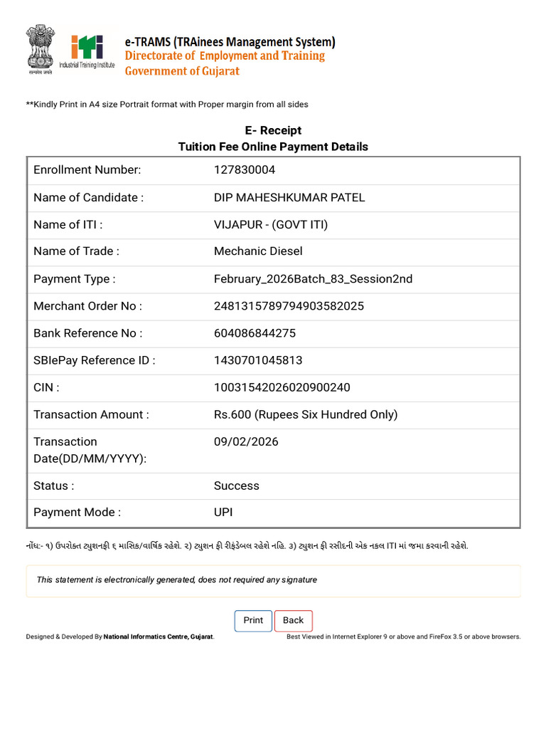Dip Fee 2 ND Sem | PDF