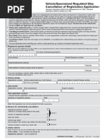 Affidavit for Registration Cancellation MA | PDF | Government ...