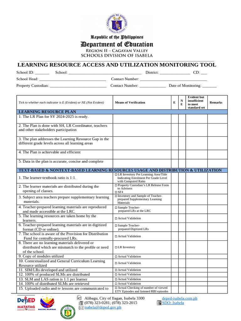 LR Acess and Utilization Monitoring Tool 1 | PDF