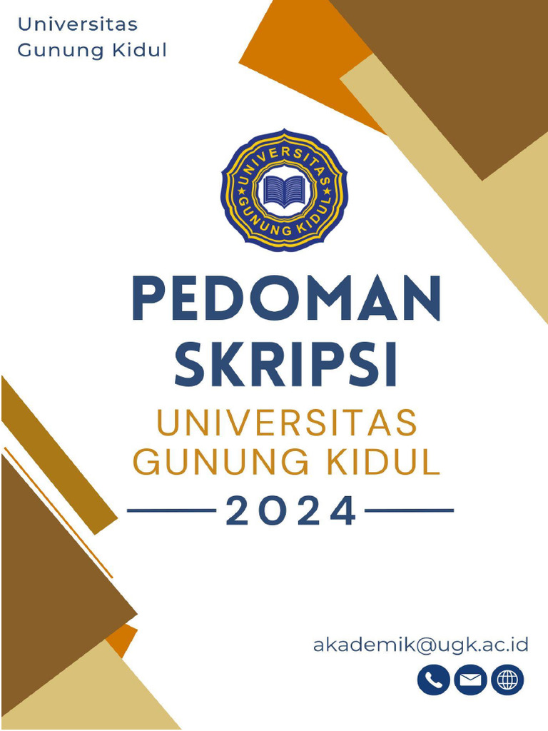 New Pedoman Skripsi Universitas Gunung Kidul-1 | PDF