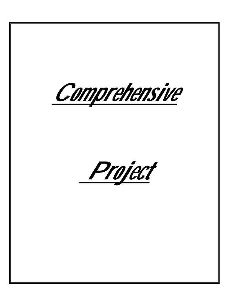 11th Acc Project | PDF