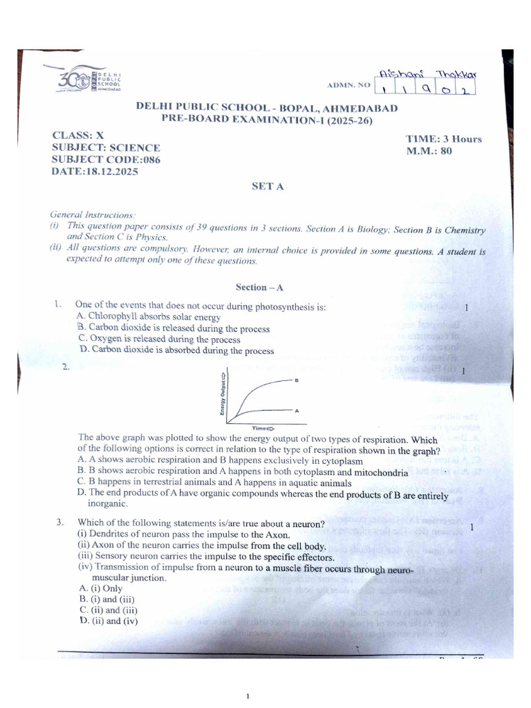 DPS Prelims Bio Section | PDF