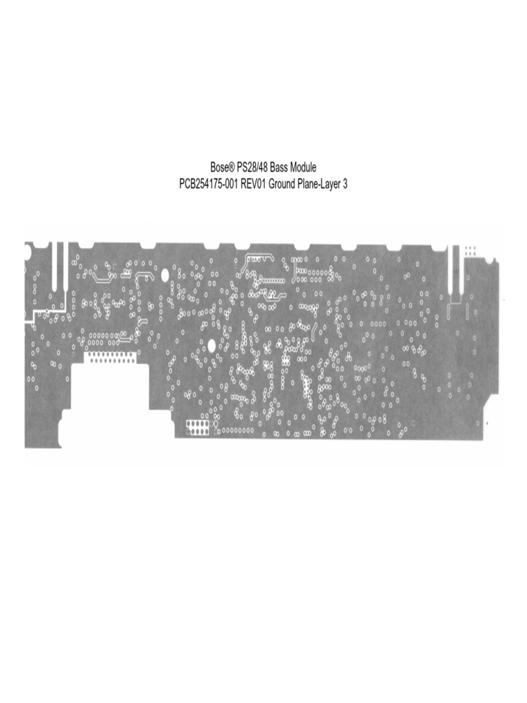 Pcb254175 001 Rev01 Ground Plane Layer3 Foto Pci | PDF
