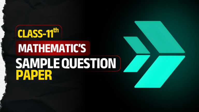 Maths Sample Paper 1 1 | PDF