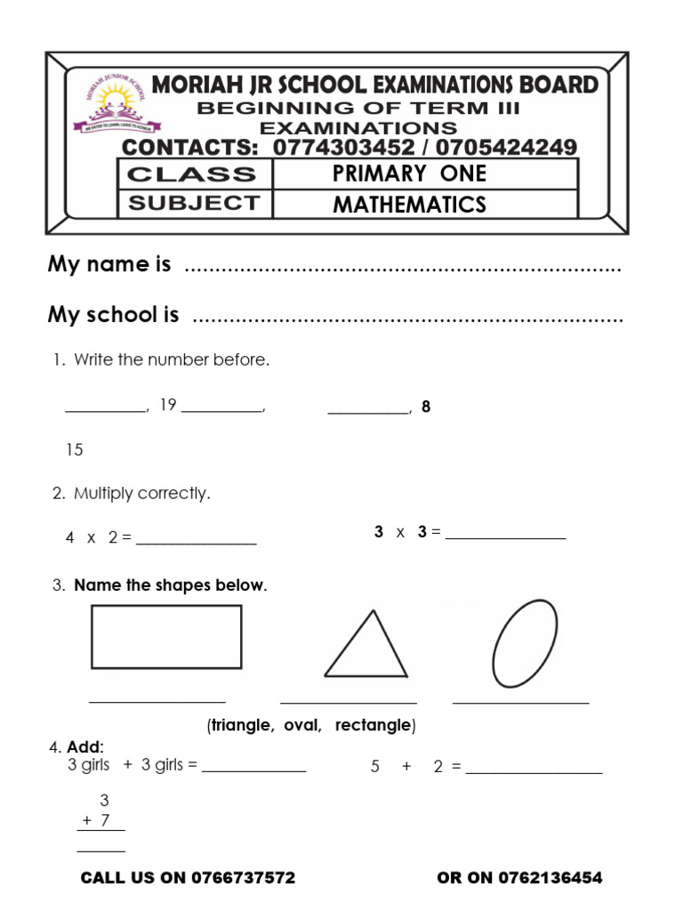 p.1 MTC Bot T 3 | PDF