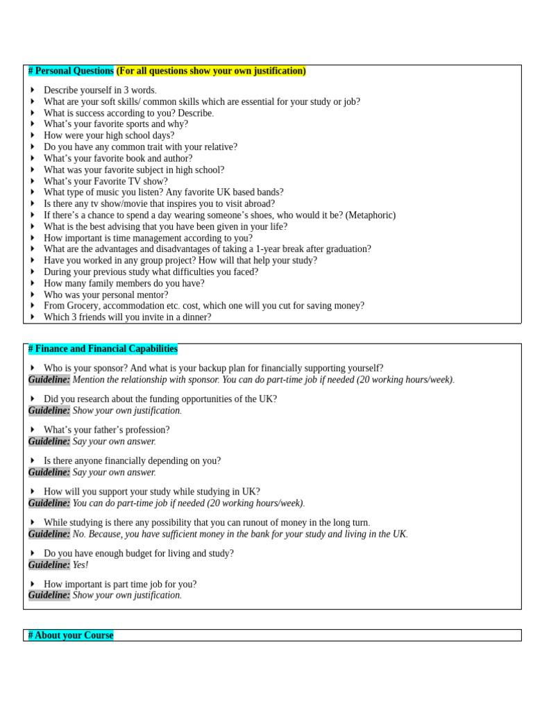 University of Wolverhampton - Pre CAS Questions | PDF | University