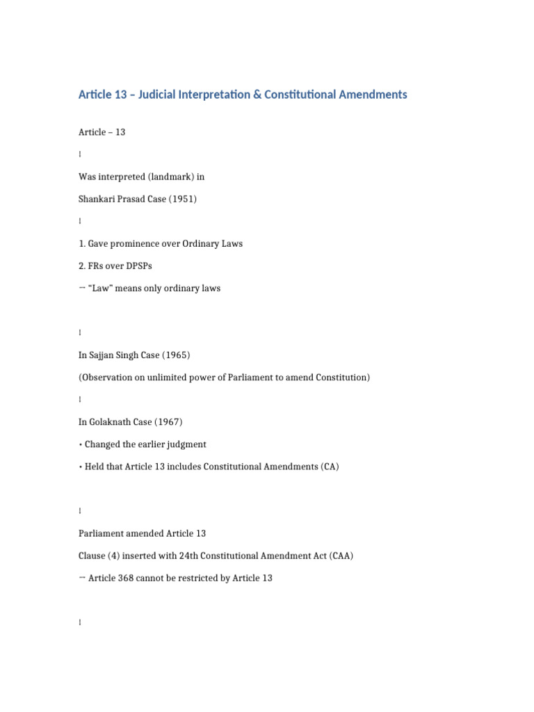 Article 13 Case Law Exact Format | PDF