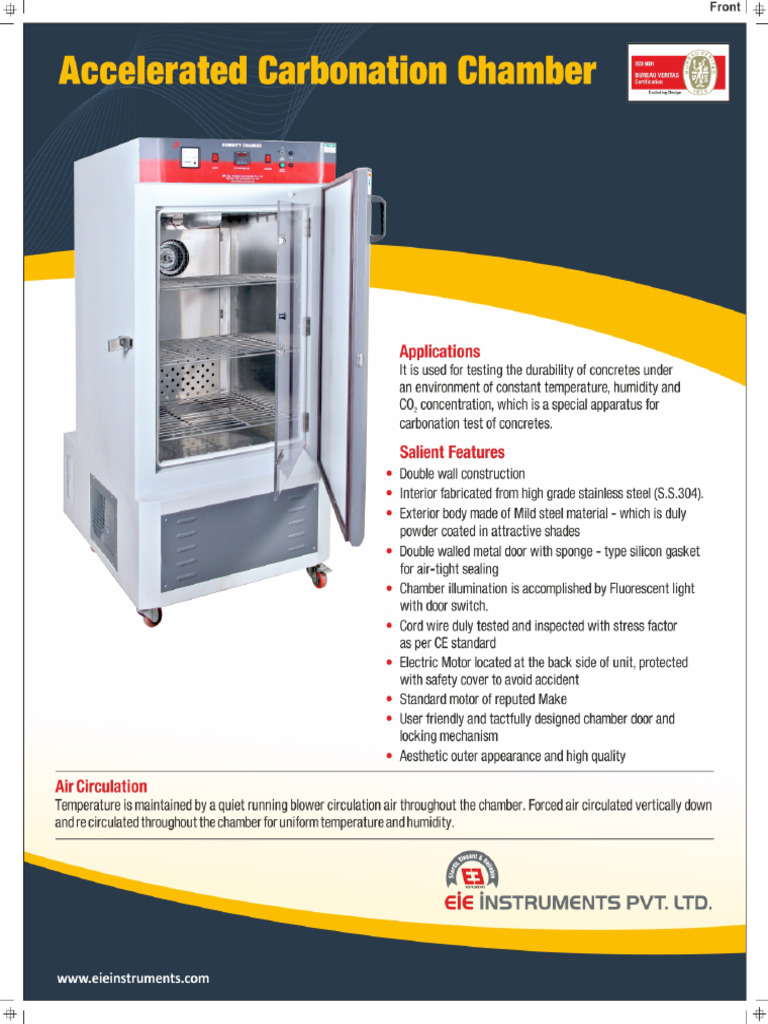 Accelerated Carbonation Chamber | PDF