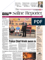 The Saline Reporter Front Page