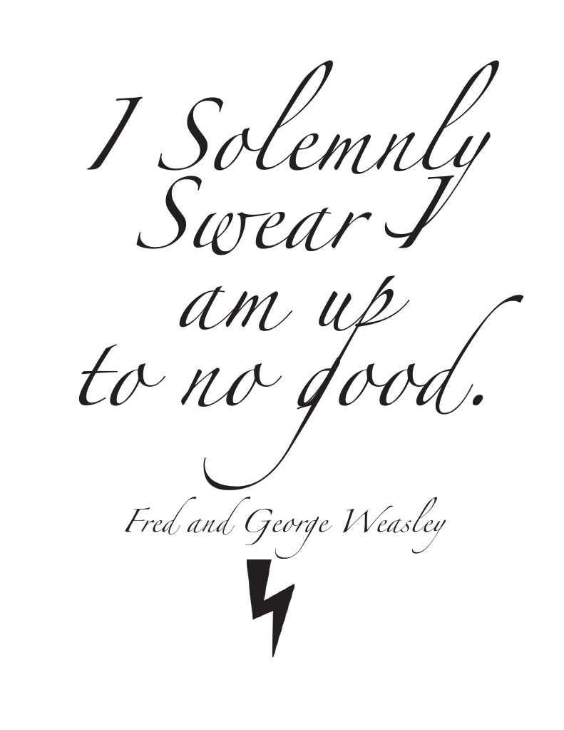 Solemnly Swearsheet | PDF