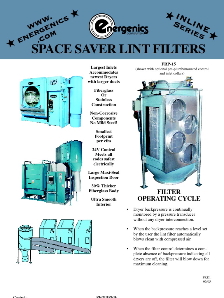 Space Saver Clothes Dryer Duct (Flow)