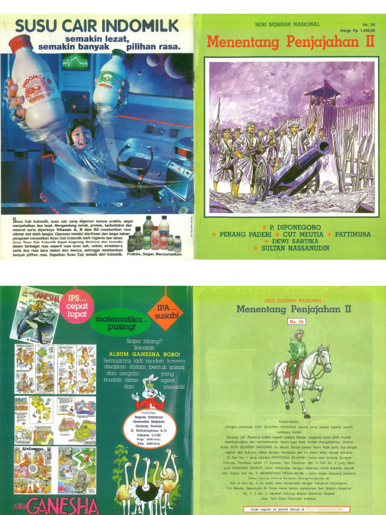 Seri Sejarah Nasional 04 - Menentang Penjajahan II | PDF