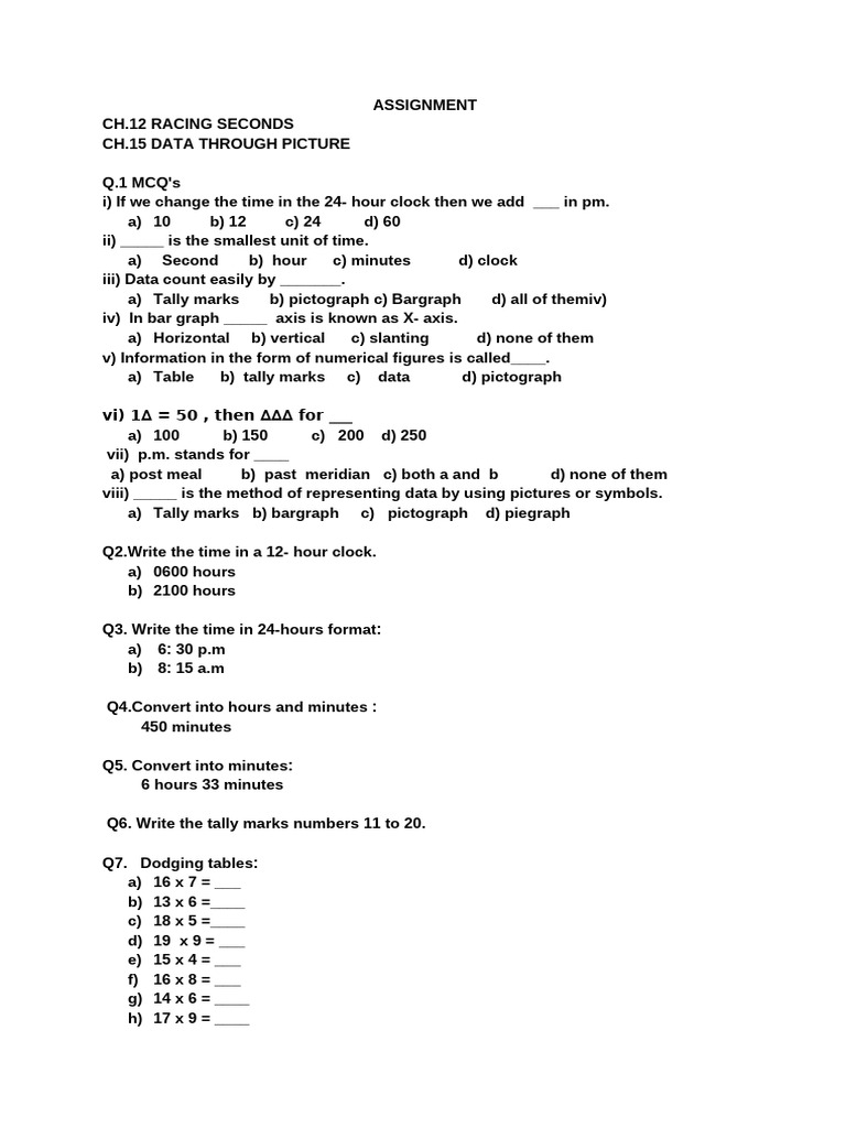 Assignment Ch.12 and 15 | PDF
