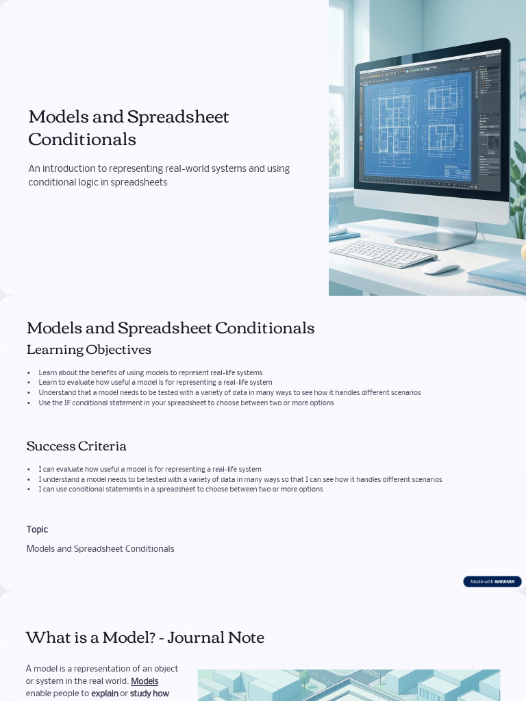 Chapter Data Management Models and Spreadsheet Conditionals | PDF ...