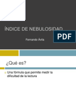 Índice de Nebulosidad