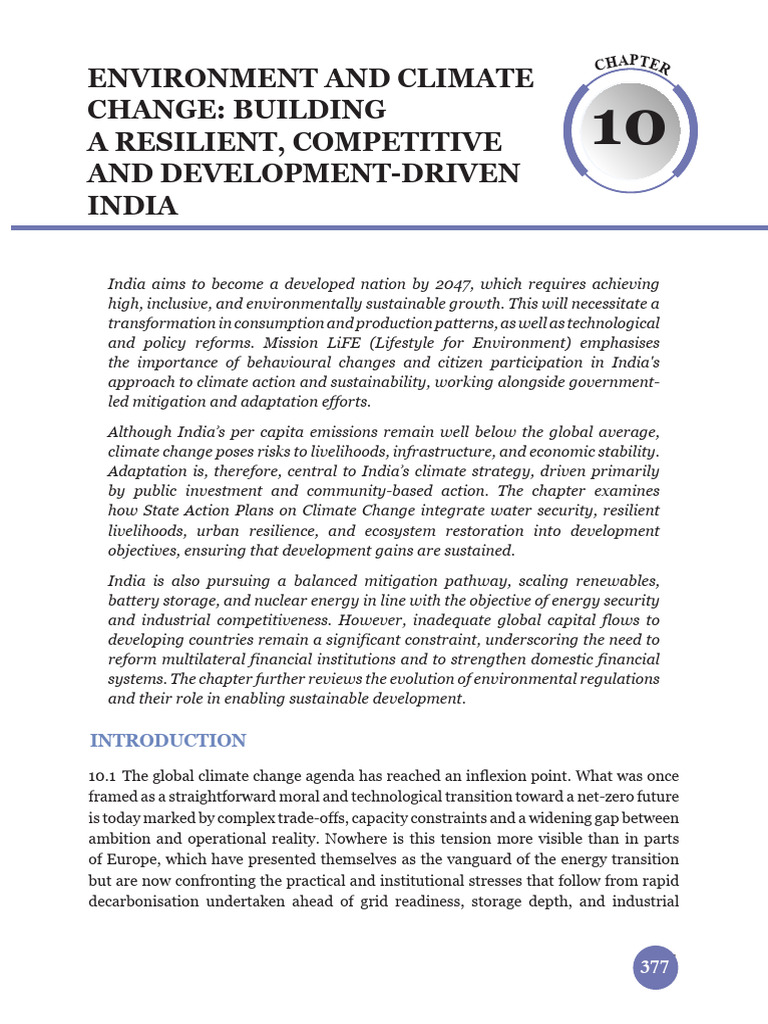 echap10 | PDF | Climate Resilience | Climate Change Mitigation