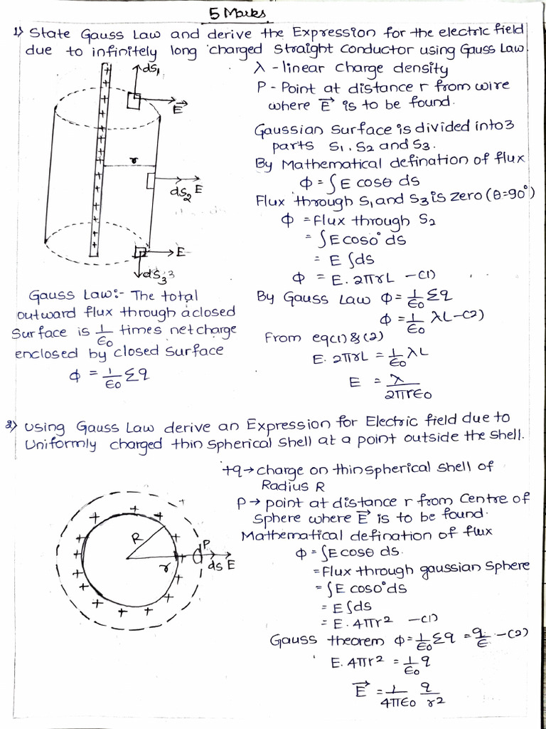 2026 2nd Puc Physics Important Questions With Answers | PDF
