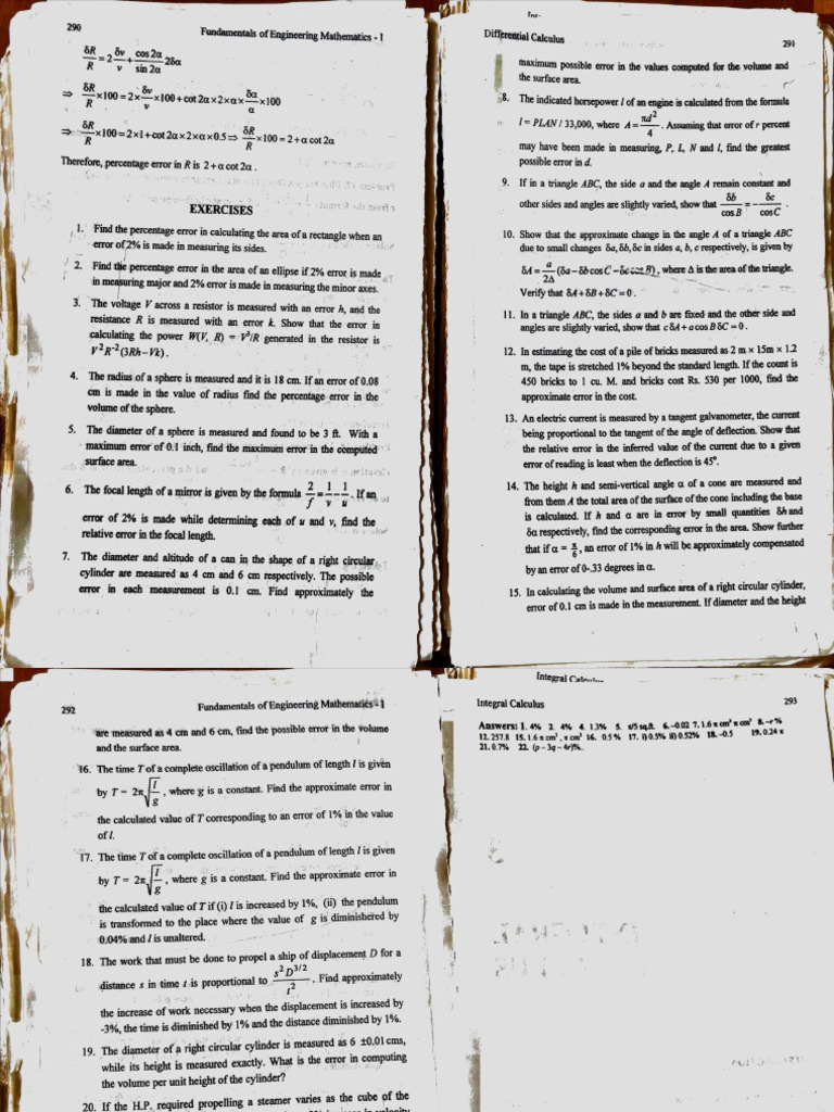 Problems On Partial Differentiation 3 | PDF
