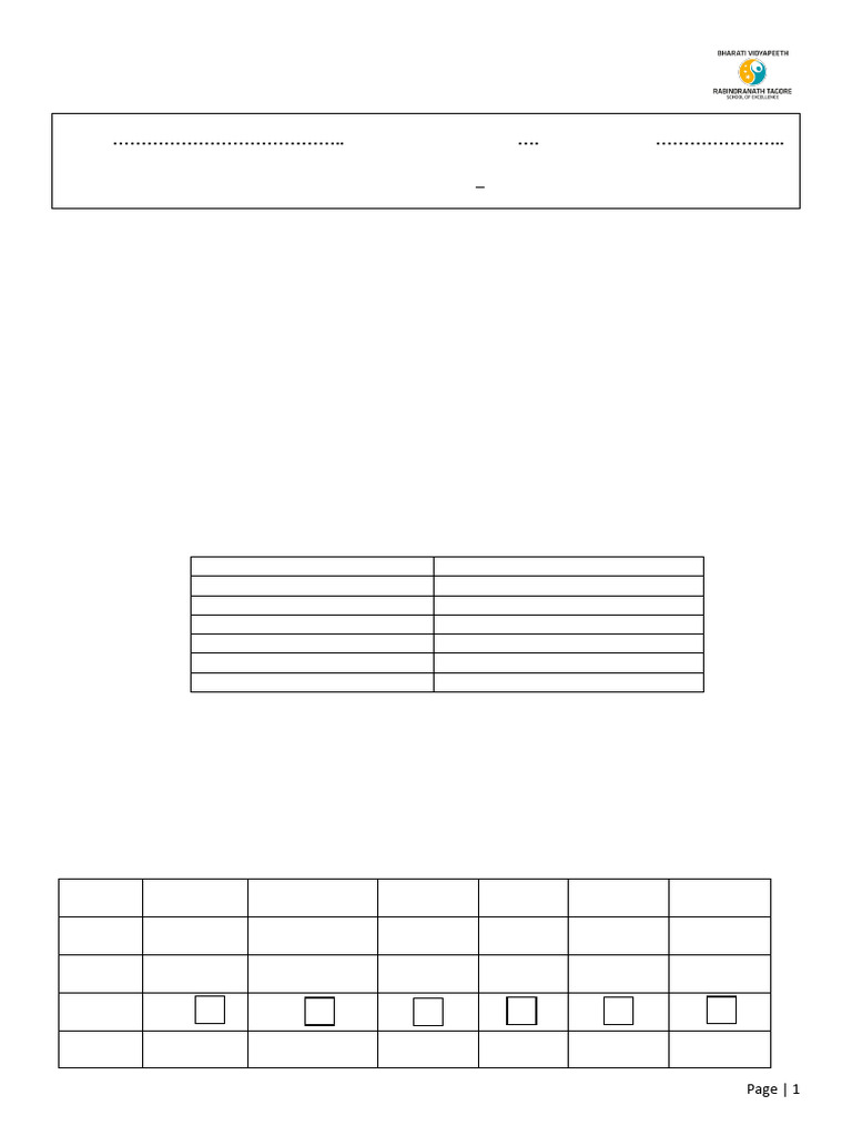 Grade 7 - Revision - Unit 2 - QP | PDF | Applied Mathematics