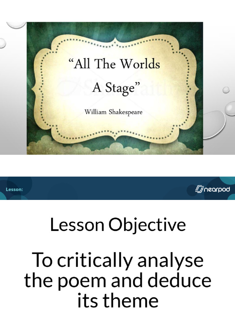 G7 All The Worlds A Stage | PDF