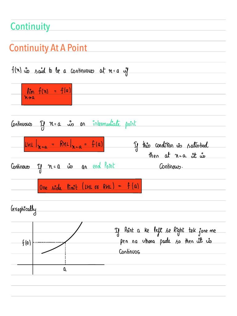 Continuity | PDF