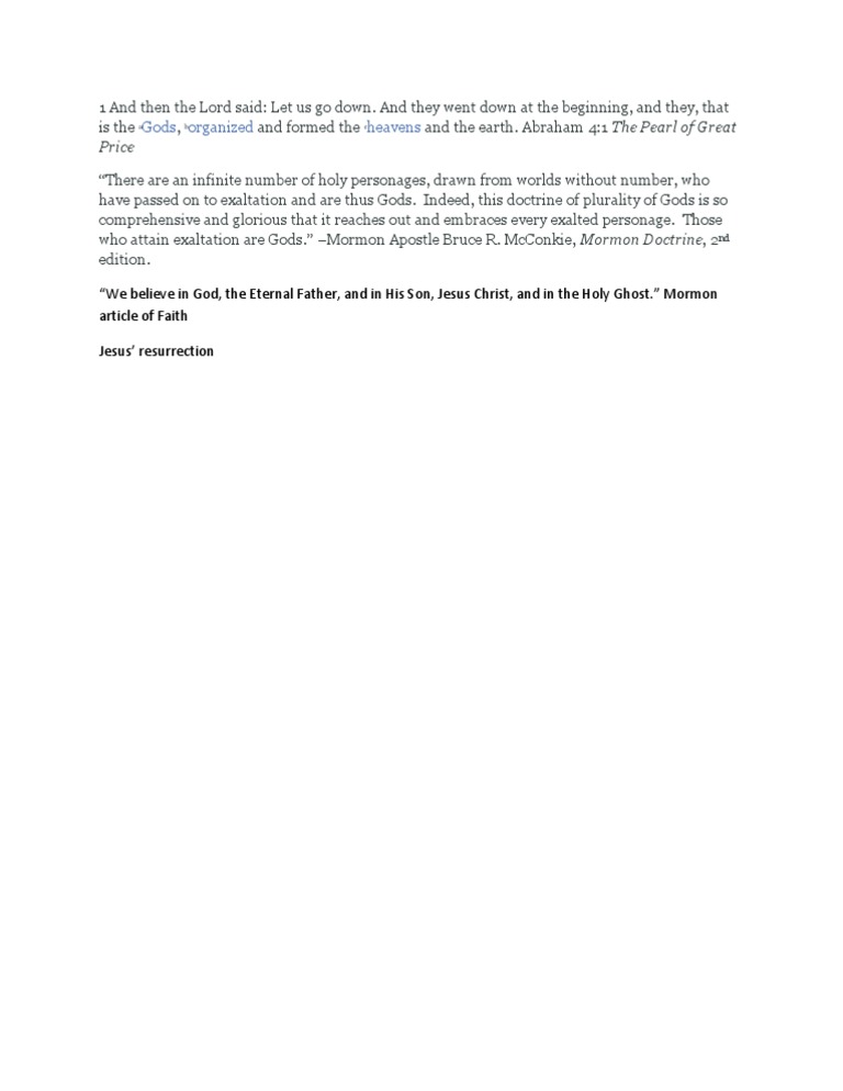 Mormon Scripture | PDF