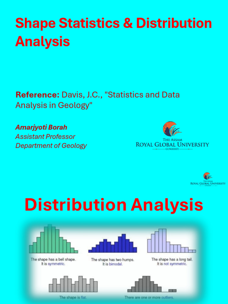 L3 Shape Statistics & Distribution Analysis | PDF | Skewness | Statistics