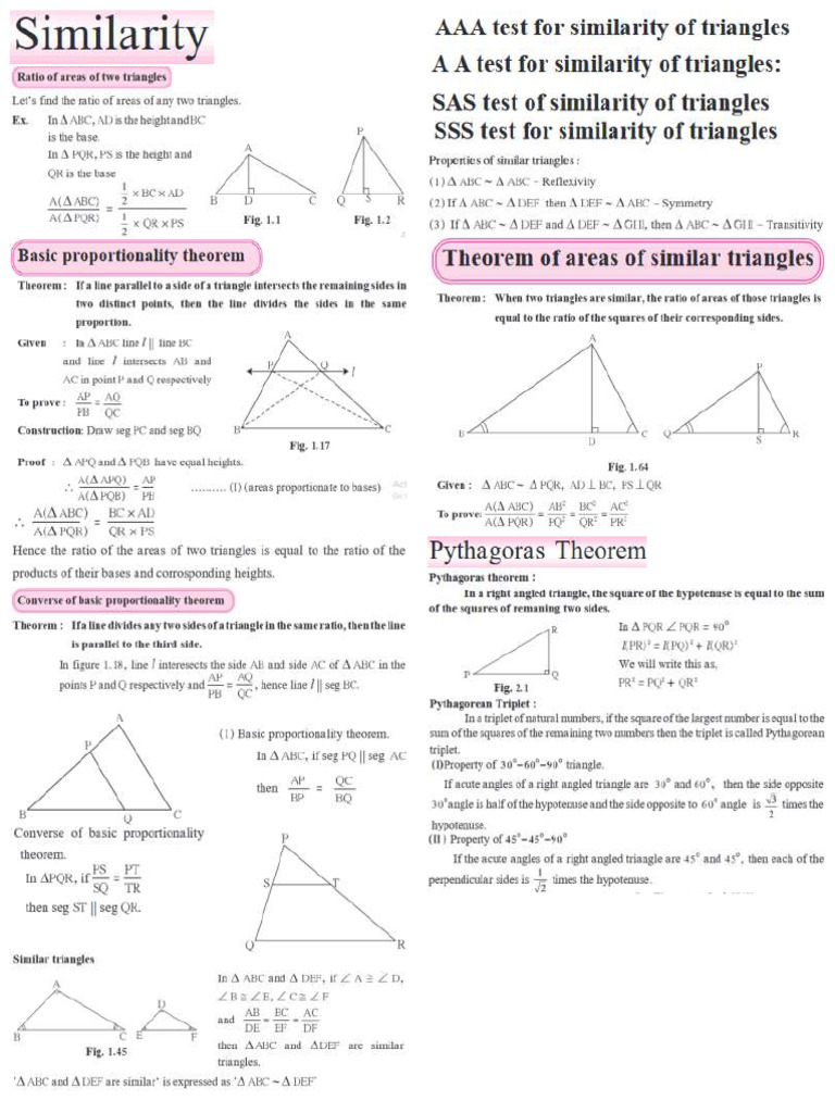 Geometry Formula | PDF