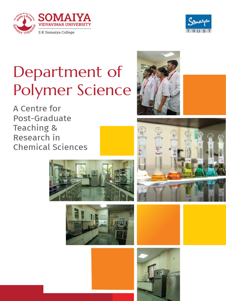 SKSC Polymer+Science Brochure-July2023 | PDF | Polymers | Academic Degree