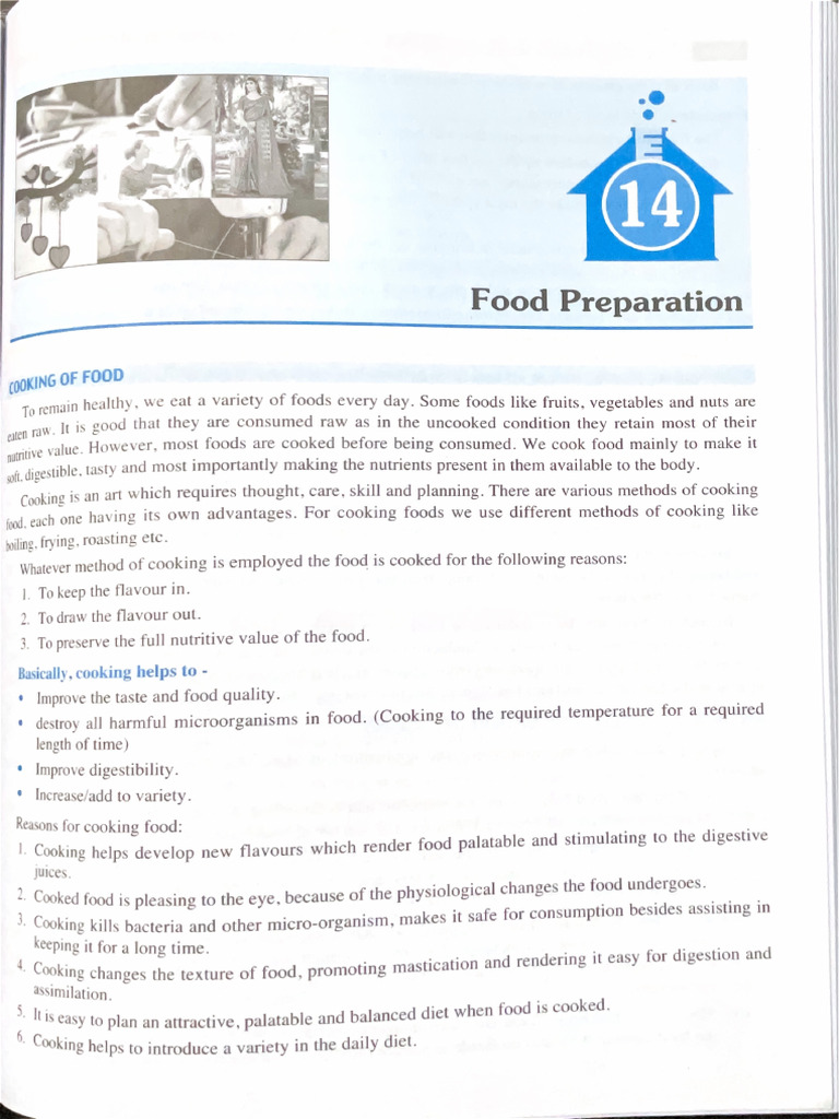 Food Preparation | PDF