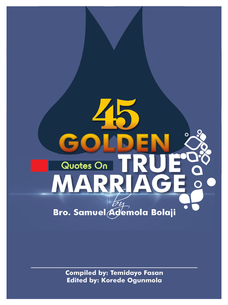 45 Marrige Quotes Presentation-1 | PDF | Religious Belief And Doctrine